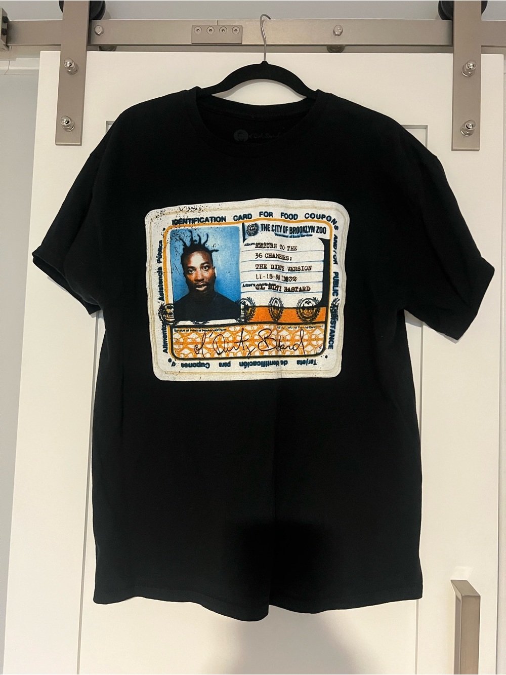 Ol’ Dirty Bastard Black Graphic Men's T-Shirt size XL